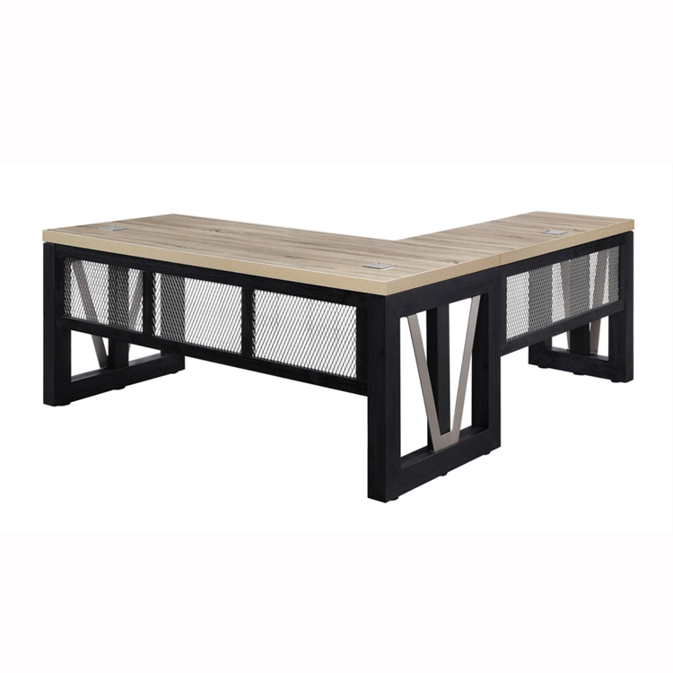 District Reversible Height-Adjustable L-Shaped Desk District Reversible Height-Adjustable L-Shaped Desk