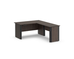 Allure Reversible Height Adjustable L-Shaped Standing Desk - 72