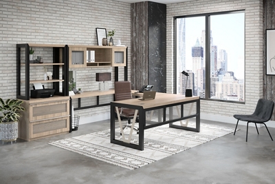 District U-Desk Office Set