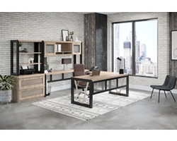 District U-Desk Office Set