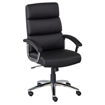Segment Faux Leather Conference Chair