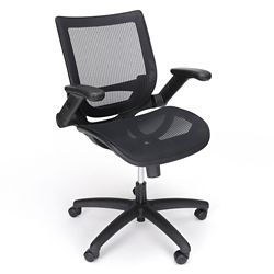 Initial Flip Arm All-Mesh Office Chair