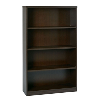Four Shelf Laminate Bookcase - 60"H
