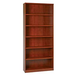 Six Shelf Laminate Bookcase - 84"H