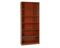 Six Shelf Laminate Bookcase - 84"H