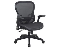All Mesh Ergonomic Computer Chair with Built-in Coat Hanger