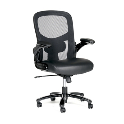 Linear Mesh Office Chair with Memory Foam by NBF Signature Series