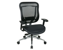 Executive High Back Mesh Chair with Aluminum Frame