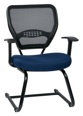 Cantilever Mesh Back Guest Chair