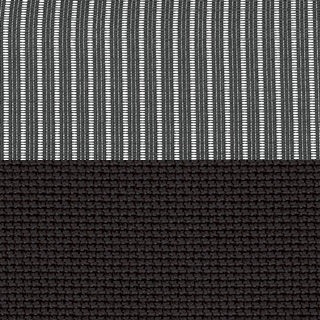 Black Mesh/Black Fabric