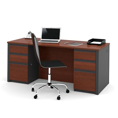 Double Pedestal Executive Desk - 72" x 30"