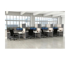 Corben Four Person Workstation - 198 cu. ft.