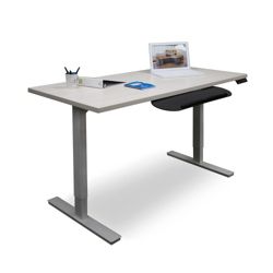 Adjustable Height Table Desk 60"W x 30"D