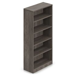 Contemporary Five Shelf Bookcase - 71"H