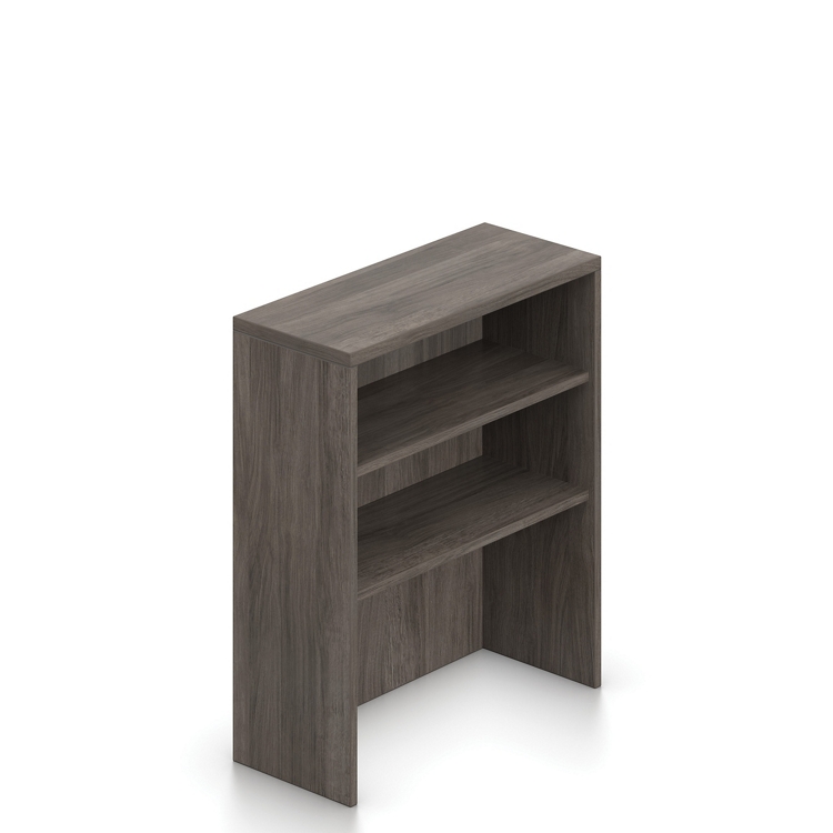 Contemporary Laminate Bookcase Desk Hutch - 36