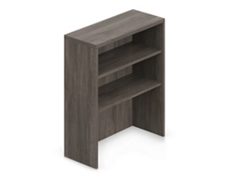 Contemporary Laminate Bookcase Desk Hutch - 36"W