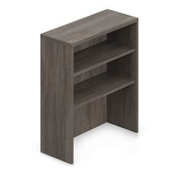 Contemporary Laminate Bookcase Desk Hutch - 36"W