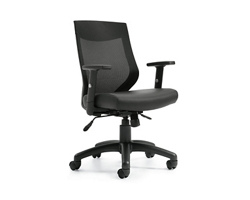 All Mesh Ergonomic Computer Chair with Built-in Coat Hanger