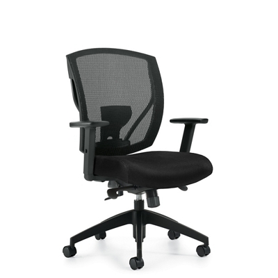 Contemporary Mesh Back Synchro Tilt Task Chair