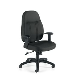 Contemporary High Back Fabric Task Chair