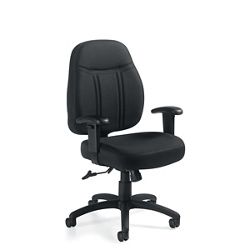 Contemporary Fabric Low-Back Task Chair
