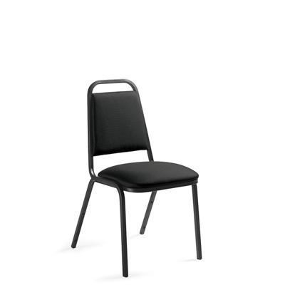 Contemporary Fabric Stack Chair - 2/carton