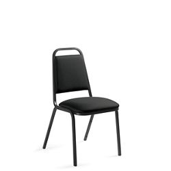 Contemporary Fabric Stack Chair - 2/carton