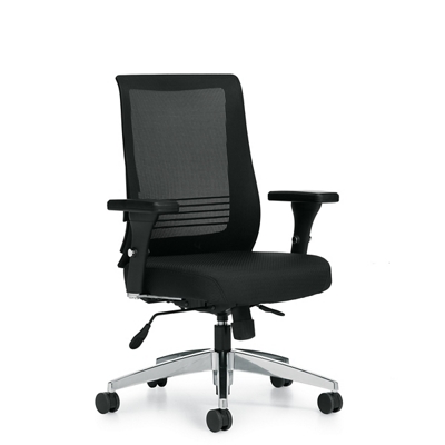 Contemporary Mesh Back Synchro-tilt Chair