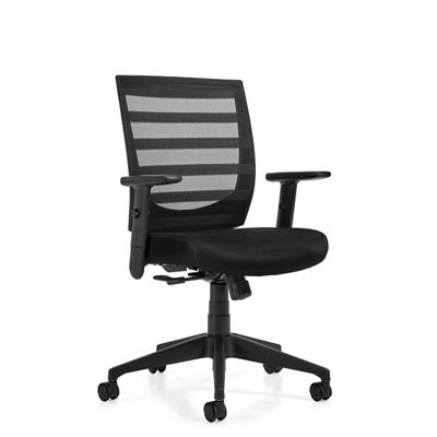 Boss Black Mesh Back Task Chair