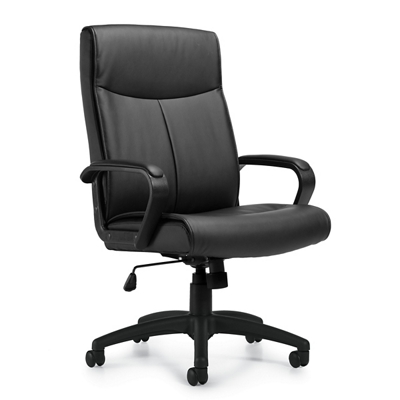 Nbf faux leather discount petite office chair