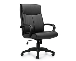 Contemporary Faux Leather Managers Chair