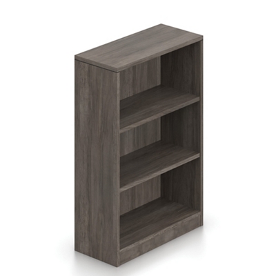 Contemporary Three-Shelf Bookcase
