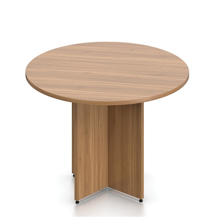 Contemporary Four Seat Round Conference Table - 42