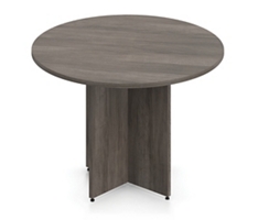 Contemporary Four Seat Round Conference Table - 42"DIA