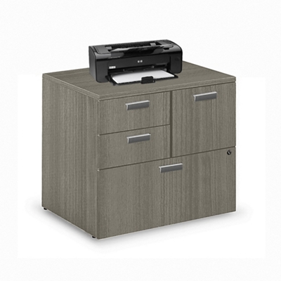 Contemporary Combination File Cabinet by NBF Signature Series | NBF.com