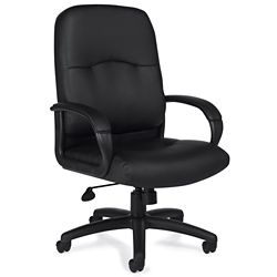 Lucia Bonded Leather Conference Chair