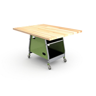 MAKER™ Invent Butcher Block Table - 29
