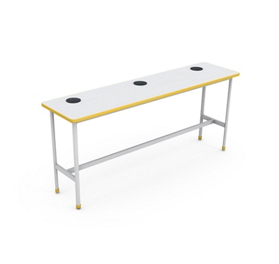 Chargebar Table - 96"Wx24"D