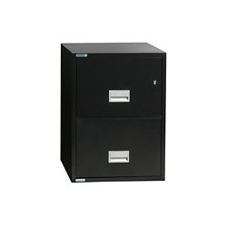 Fireproof Two Drawer Vertical File - 16.875"W x 25"D