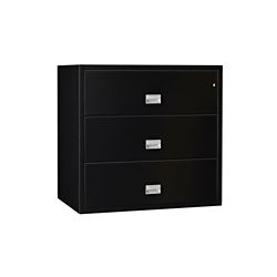 Fireproof Three Drawer Lateral File - 44" W x 23.5" D