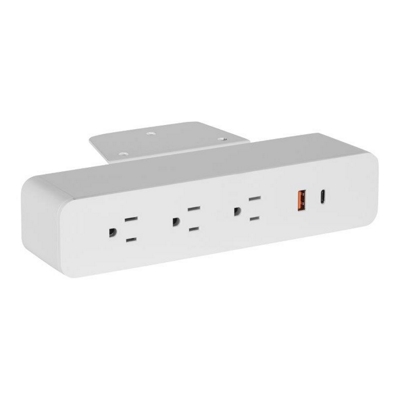 Power Strip Charging Station with undermount