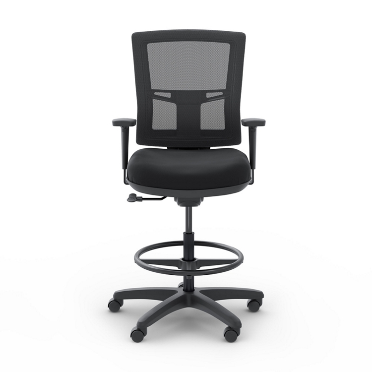 Perspective Mesh Back Stool