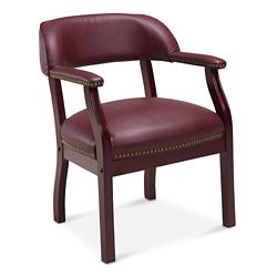 McKinley Leather Captain's Chair