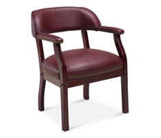 McKinley Leather Captain's Chair