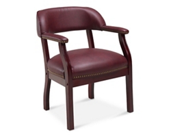 McKinley Leather Captain's Chair