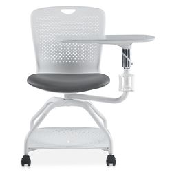 Lesson Armless Swivel Tablet Chair