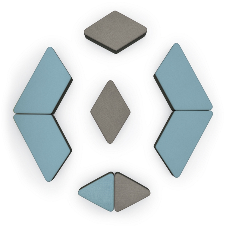 Huddle Triangle Soft Shape Seat
