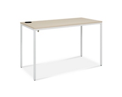 Brite Table Desk - Laminate/Steel - 48"W x 24"D x 30"H