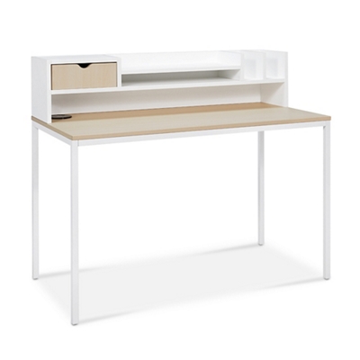 Brite Desk And Hutch Set 48 W X 24 D By Brite Furniture Nbf Com