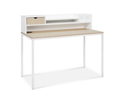 Brite Desk and Hutch Set - 48"W x 24"D